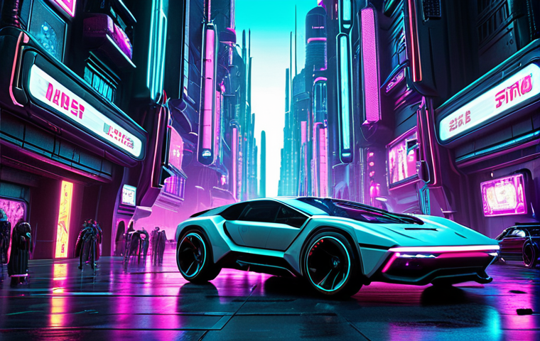 **"Futuristic cityscape with flying cars and neon lights, cyberpunk style, highly detailed, 8k"** (Inspired by the personalization section, emphasizing unique visuals)